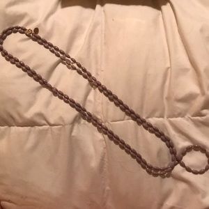 Charleston rice bead necklace